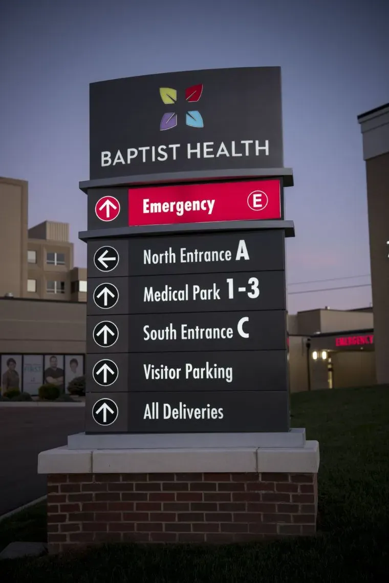 Healthcare Facility signage