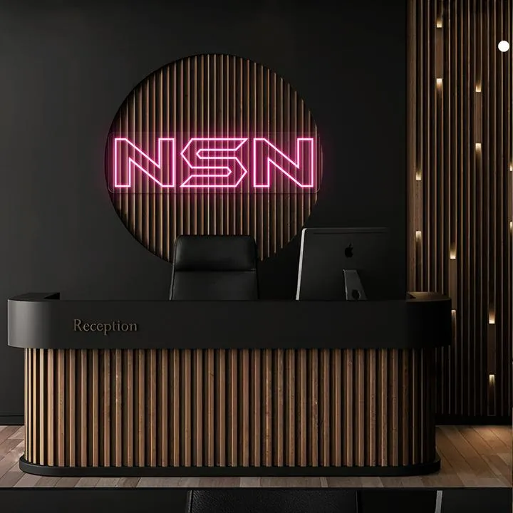 Neon Light Sign: A Complete Guide for Modern Businesses Neon Light Sign Examples of custom LED neon signs installed on storefronts and interior business walls.