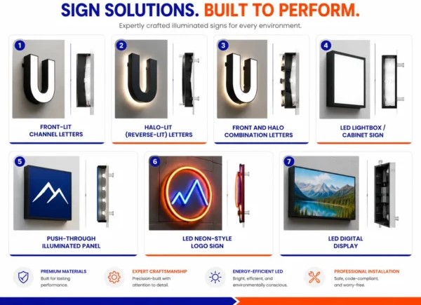 Illuminated Signs: The Complete Guide to Boosting Your Business Visibility.