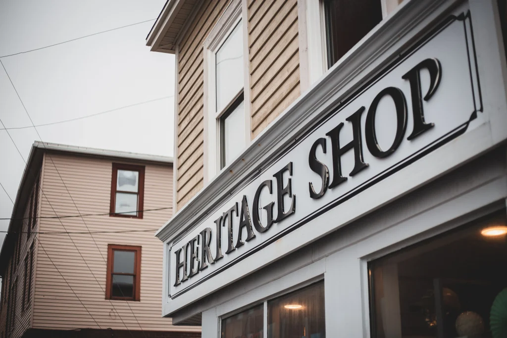 Outside business signs displaying a professional and eye-catching exterior sign design for a business.