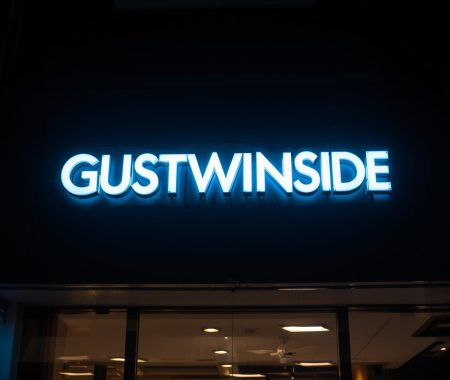 newly installed brilliant and out-standing led platic-acrylic letters sign on storefront (2)